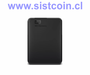 Disco Duro Externo Elements 4TB USB 3.0 Modelo WDBU6Y0040BBK-WESN